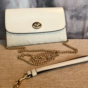 Coach clutch/wallet on a chain